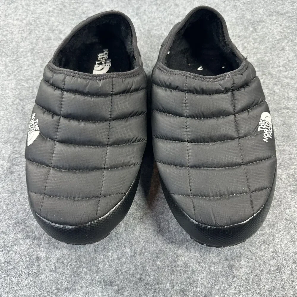 The North Face ThermoBall Traction Mule Slippers Mens Sz 9 Black Insulated